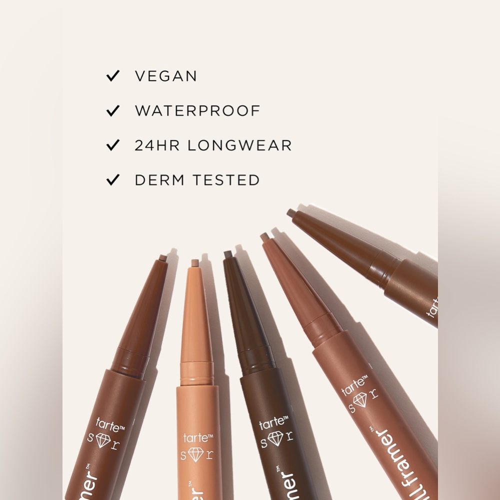 NEW! Tarte FULLfill framer brow pencil, medium brown - Picture 6 of 6